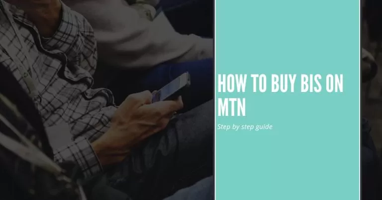 How To Buy Bis On MTN | A Step by step guide